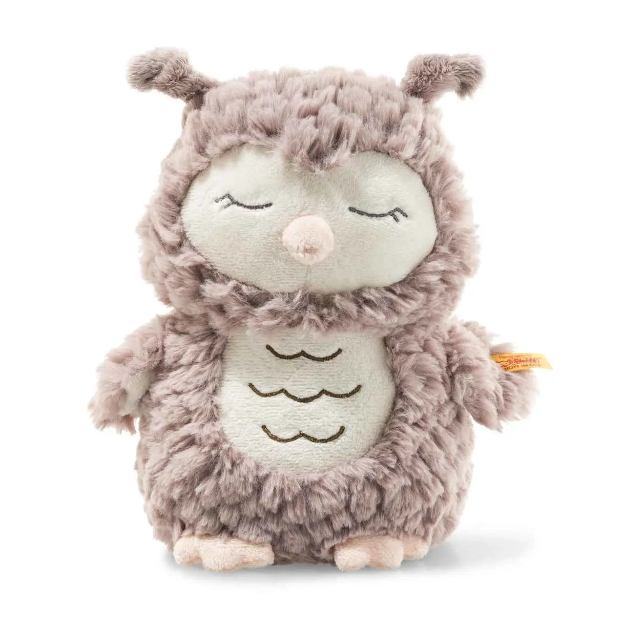 Steiff Ollie Owl Baby Toy, 9 Inches