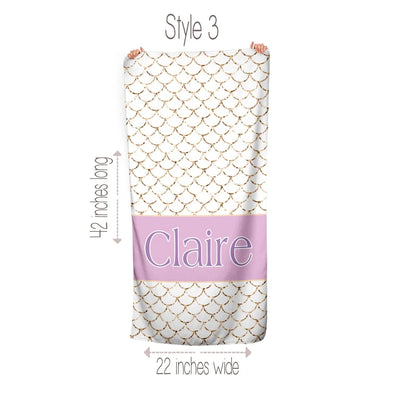 Personalized Mermaid Beach Towel | 6 Style Choices