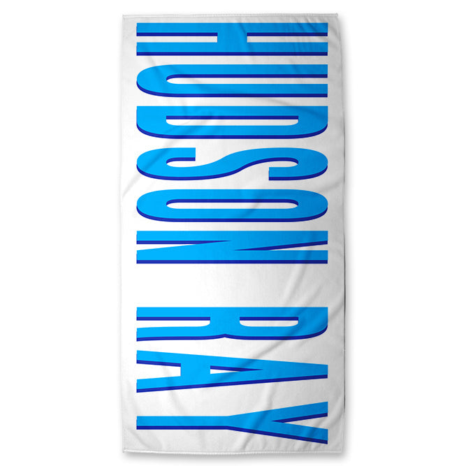 Personalized Shadow Block Beach Towels