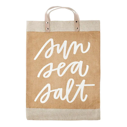 Sun Sea Salt  - Jute Market Tote