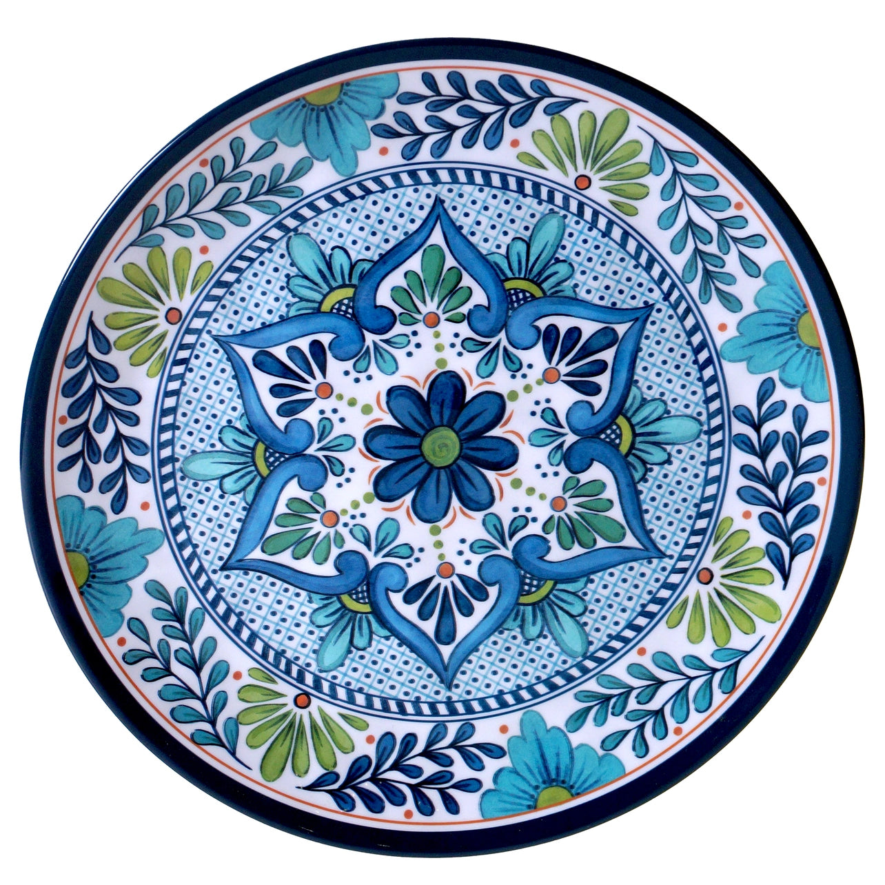 Talavera Melamine Dinner Plate Set of 6