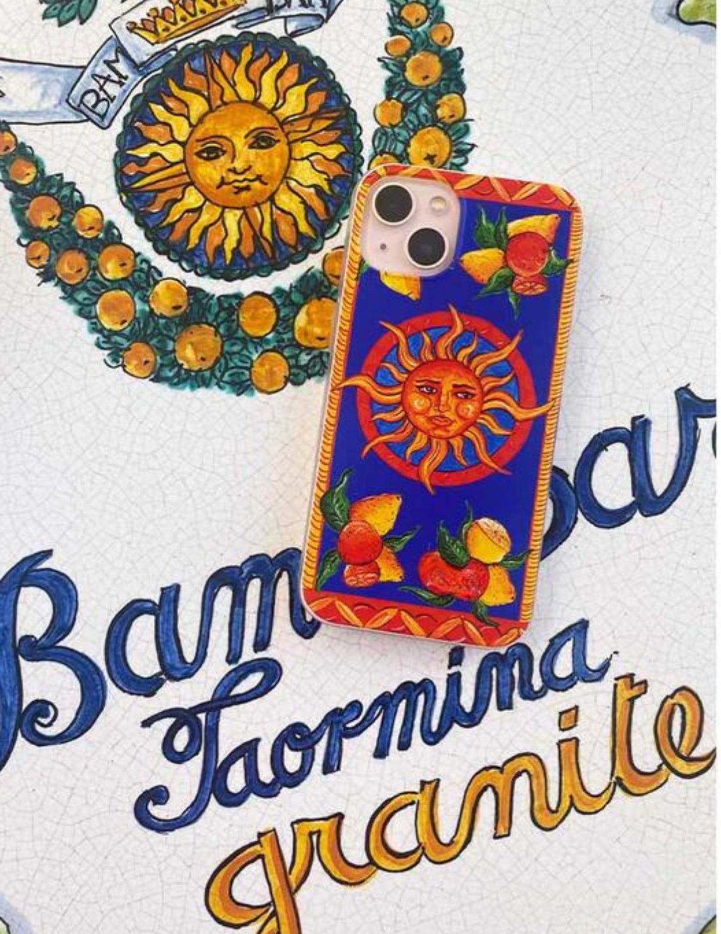 Taormina Blu Phone Case