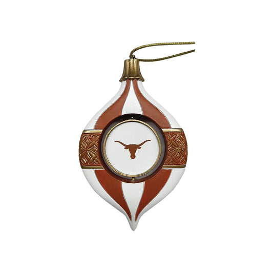 Texas 5.5" Spinning Bulb Holiday Ornament