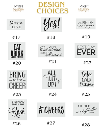 Custom Metal Credit Card Bottle Opener - Trendy Sayings - NY Gift Boutique