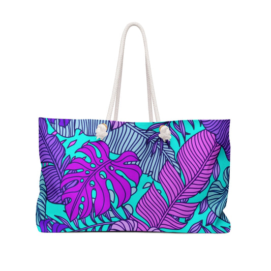 Tropical Palm Tree Beach Tote Bag