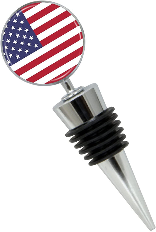 USA Wine Bottle Stopper in Gift Box