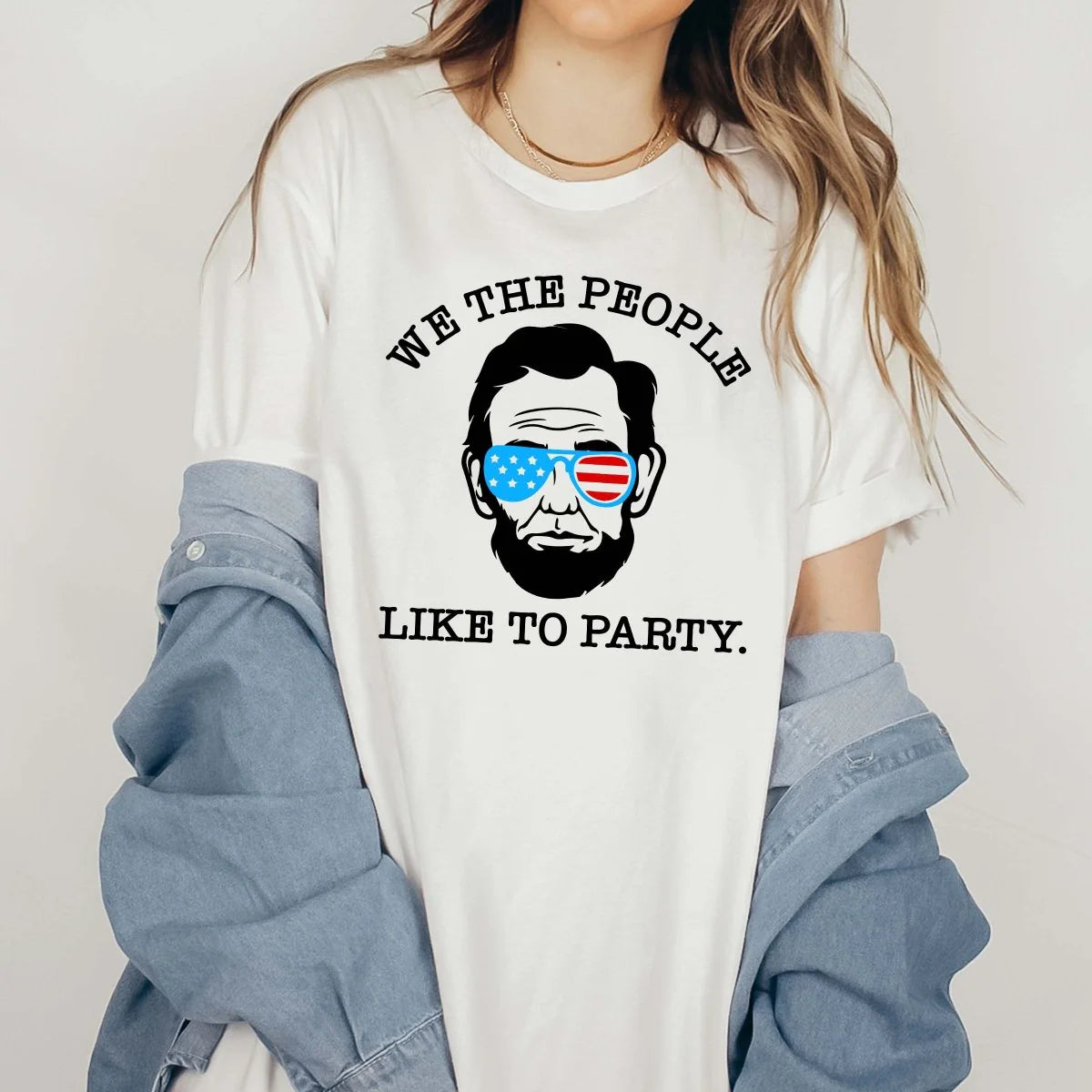 We The People Party Graphic T-Shirt