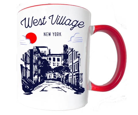 West Village Sketch Mug