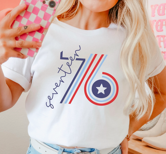 Retro 1776 Graphic T-Shirt