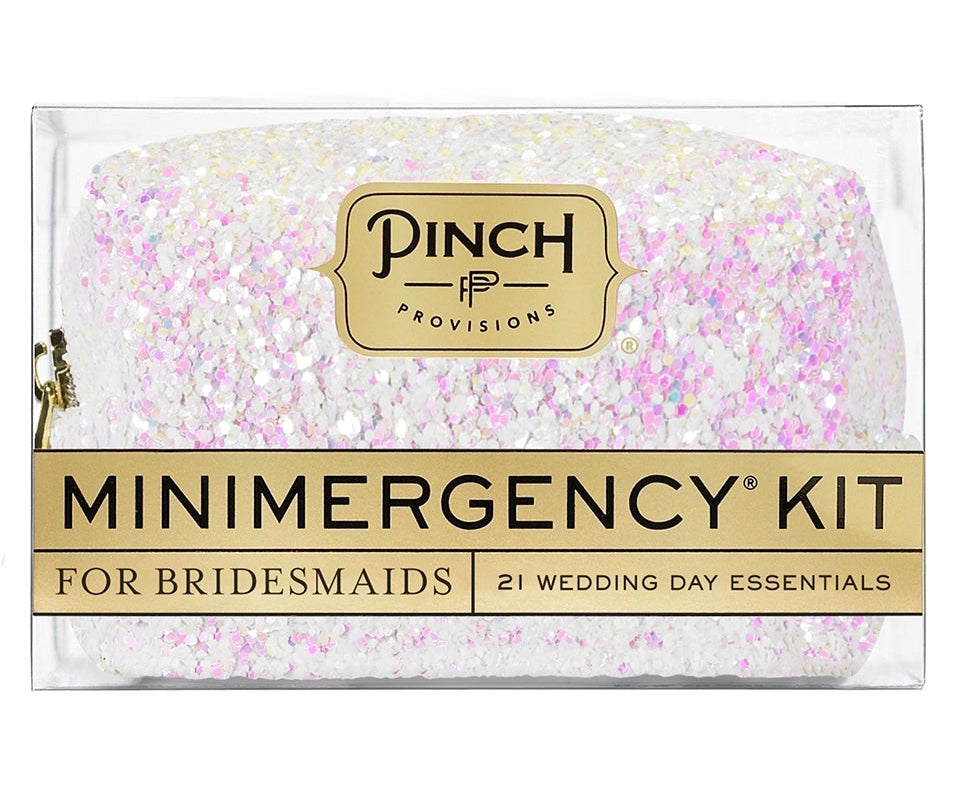 Glitter Minimergency Kit For Bridesmaids Set of 4