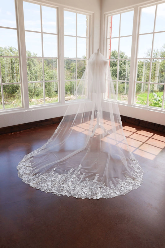 Wildflower Wedding Veil