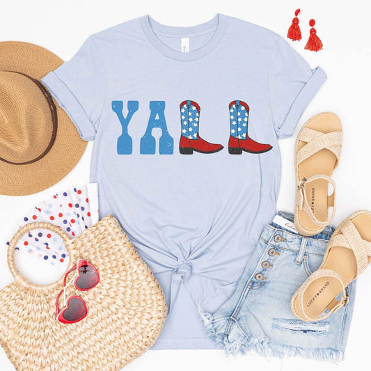 Y'all Boots Graphic Tee