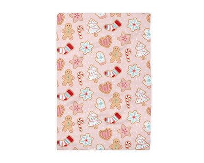 Christmas Baking Kitchen Waffle Weave Towel