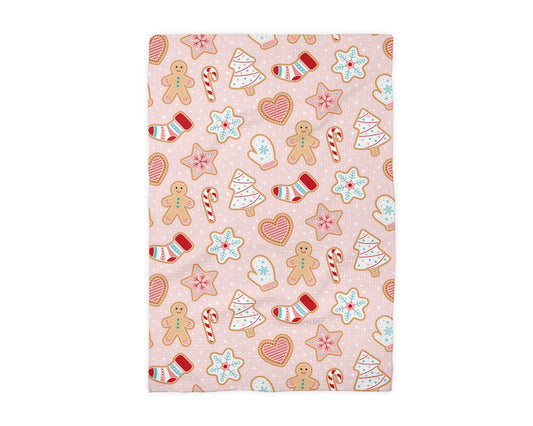 Christmas Baking Kitchen Waffle Weave Towel
