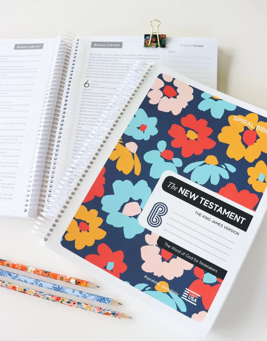Spiral Bible™ - Kjv New Testament - Floral
