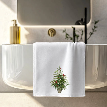 Farmhouse Christmas Tree Hand Towel