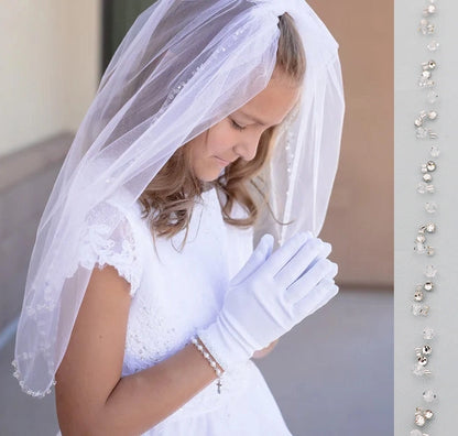 Crystal Edge Communion Veil