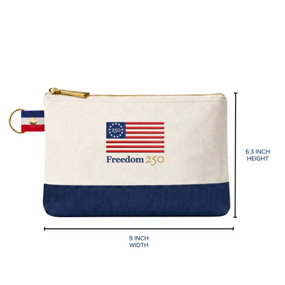 USA Canvas Pouch Bag - Officially Licensed - NY Gift Boutique