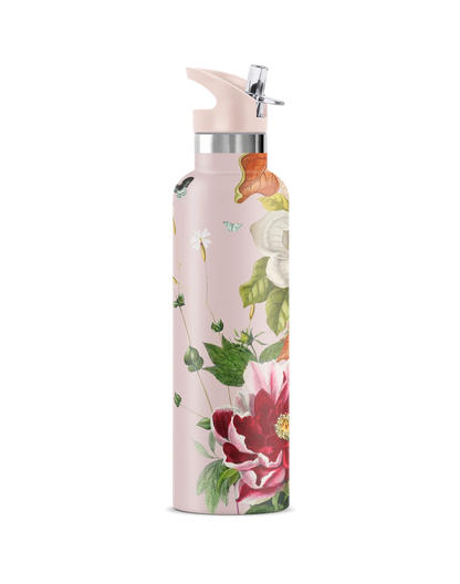 Botanica Vintage Floral 25 oz Insulated Water Bottle