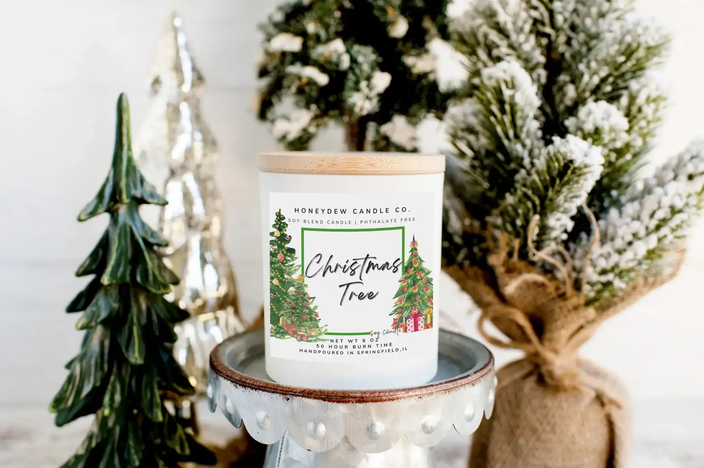 Christmas Tree 8oz Candle