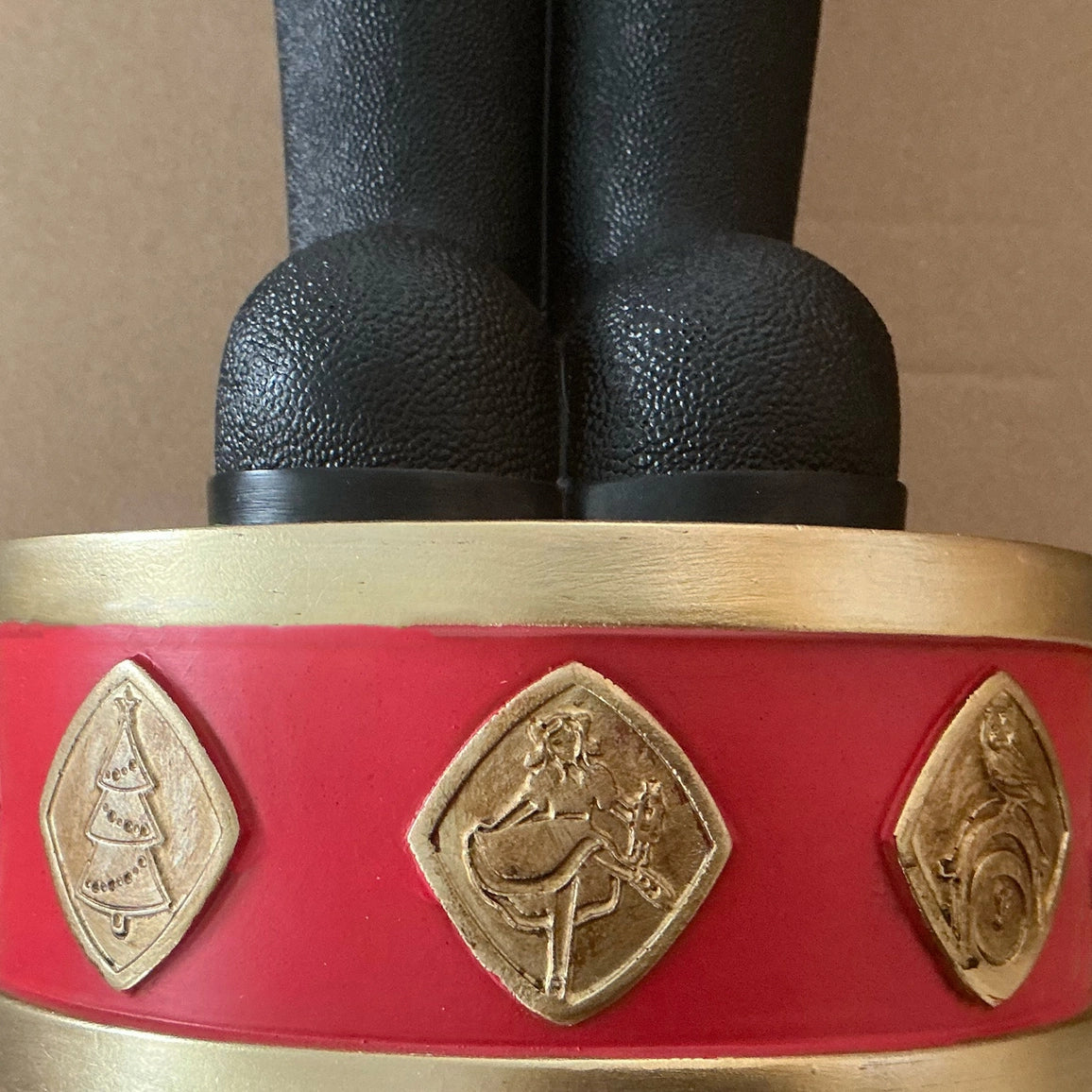 37 Inch Ballet Icons Red & Green Nutcracker— Haute Decor