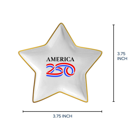 We The People Star Trinket Tray Dish - Officially Licensed - NY Gift Boutique