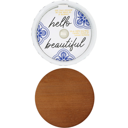 Ciao Bella - 14oz - 100% Soy Wax Reveal Candle Lemon Verbena