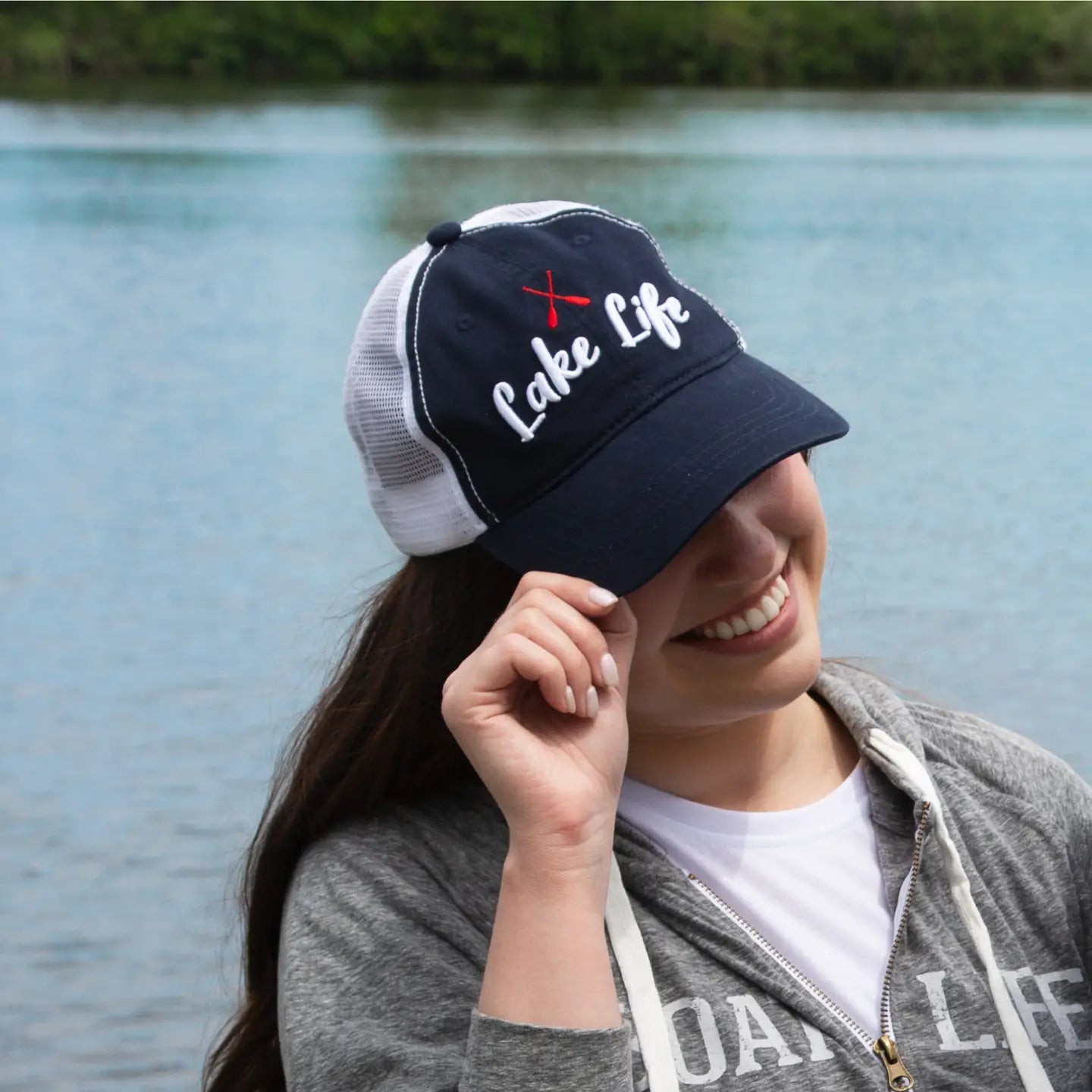 Lake Life Adjustable Hat