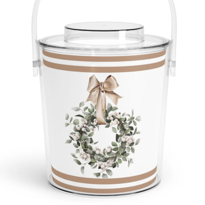 Neutral Christmas Wreath - Ice Bucket