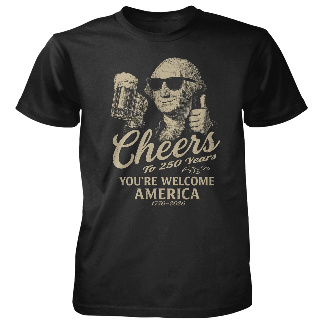 You're Welcome America - Cotton T-Shirt