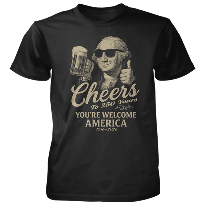 You're Welcome America - Cotton T-Shirt