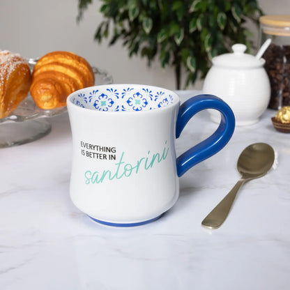 Everything Is Better In Santorini - 16 oz Mug