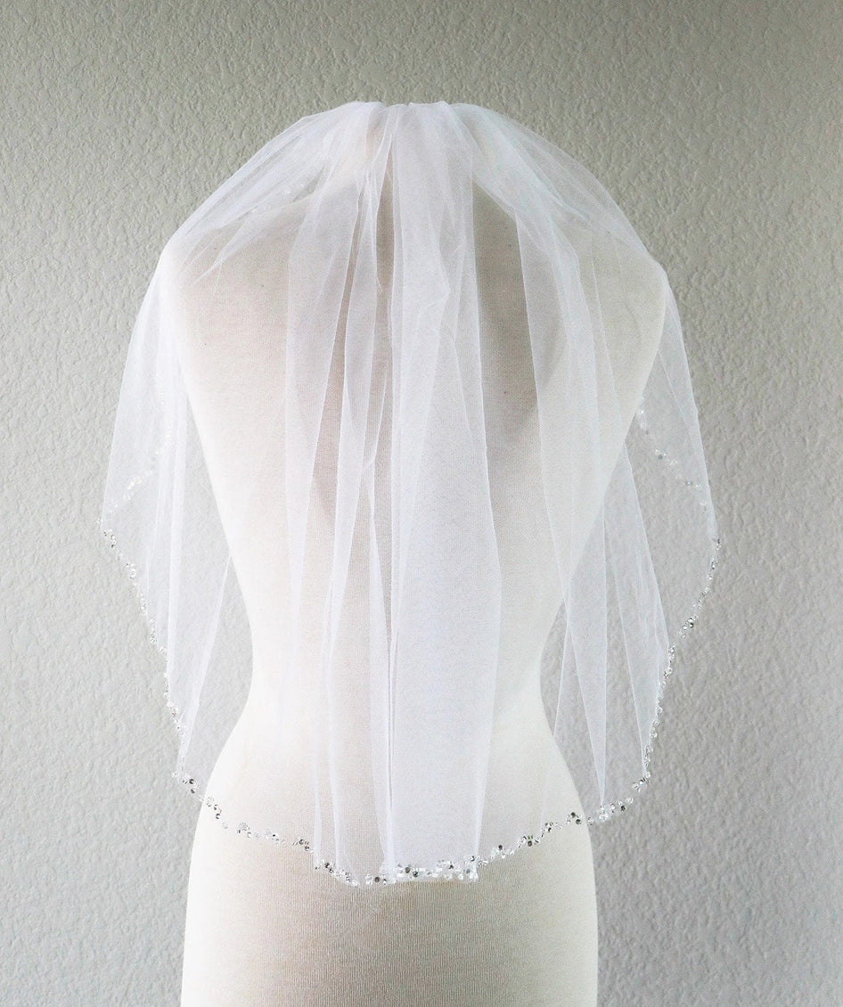 Crystal Edge Communion Veil