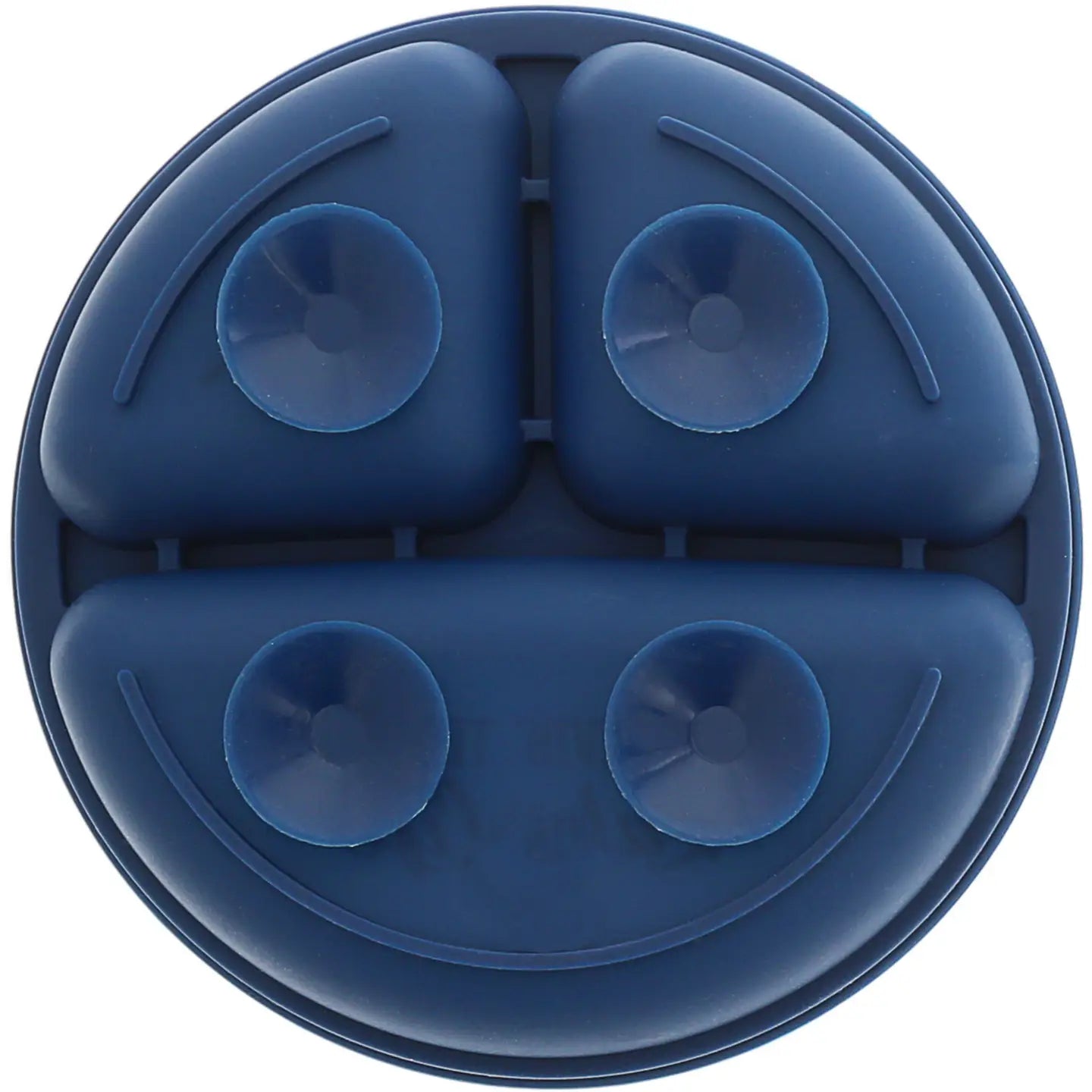 Beach Life - 7.75" Divided Silicone Suction Plate