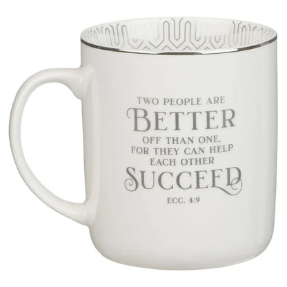 Mug Set 2pc Mr. & Mrs. 1 Cor. 13:4