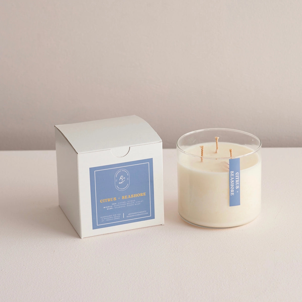 Citrus + Seashore | 16oz Soy Candle