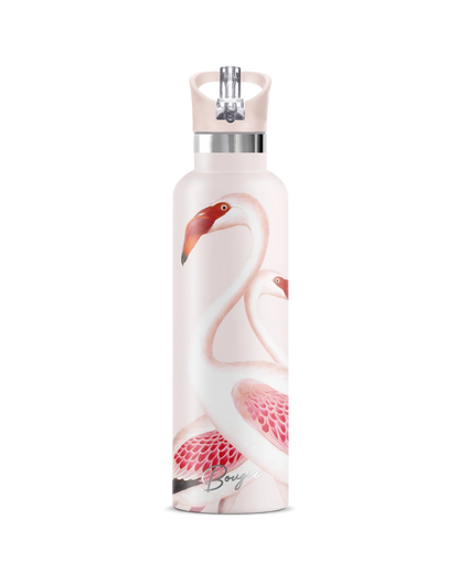 Puna | Flamingo Nostalgia 25 oz Insulated Water Bottle