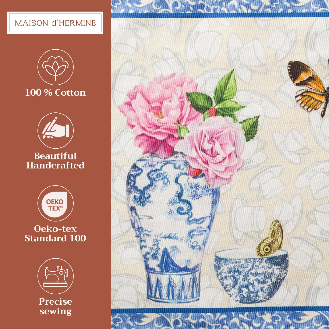 Canton - Placemats 100% Cotton 13" X 19" - Set of 4