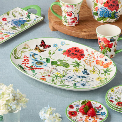 Greenhouse Oval Platter 16in X 12in