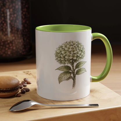 Hamptons Hydrangea Coffee Mug 11 oz