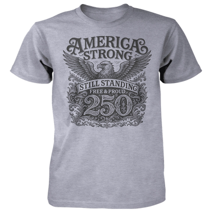 America Strong - Cotton T-Shirt
