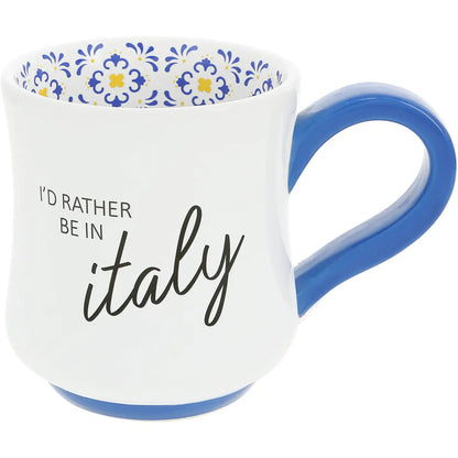 I'd Rather Be In Italy - 16 oz Mug