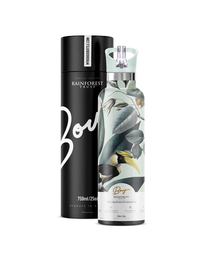 Rainforest Trust | Animal Jungle 25oz Insulated Water Bottle