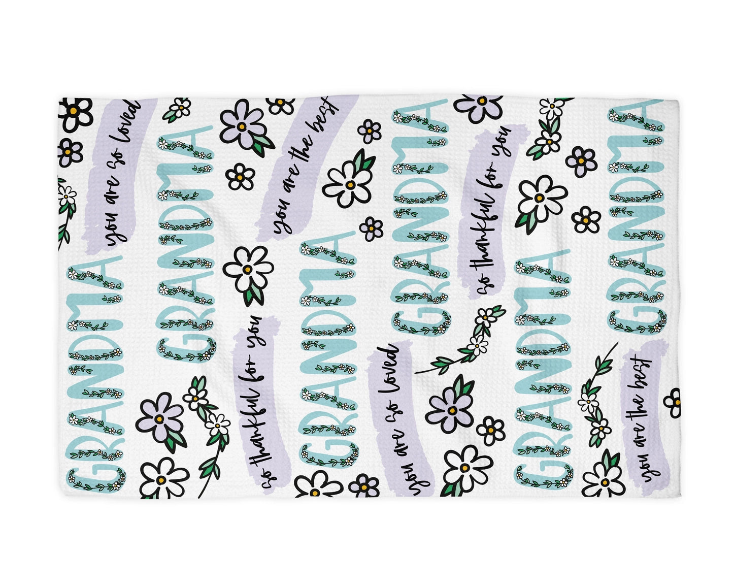 Grandma Waffle Weave Towel - NY Gift Boutique