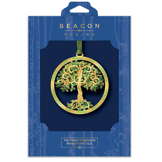 Tree of Life Brass Ornament