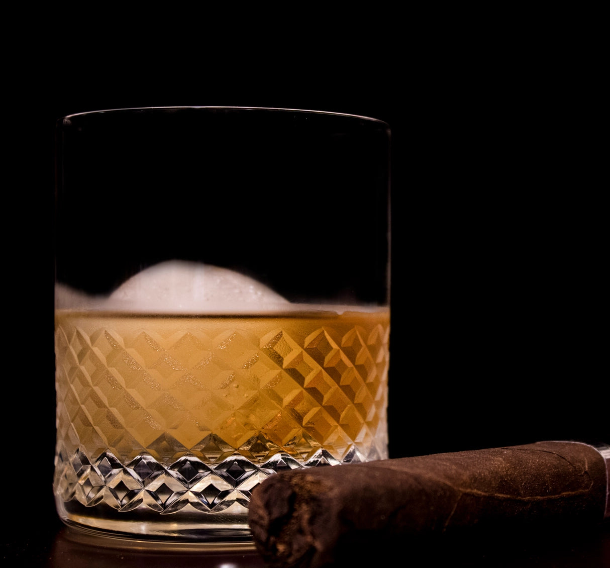 Diamond On the Rocks Cocktail Glass 11oz Set of 12