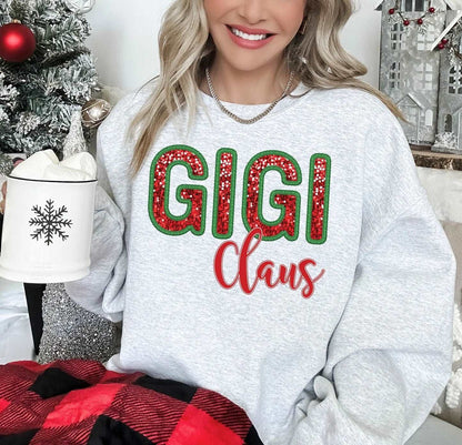 Personalized Family Claus Christmas Sweatshirt