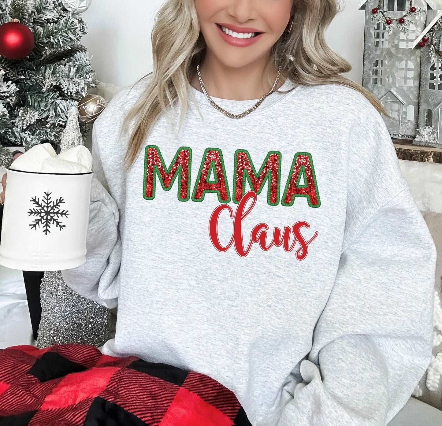 Personalised discount christmas sweatshirt