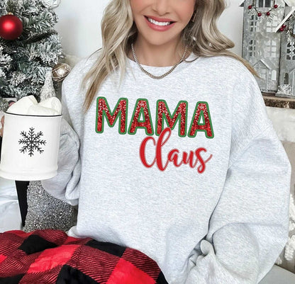 Personalized Family Claus Christmas Sweatshirt