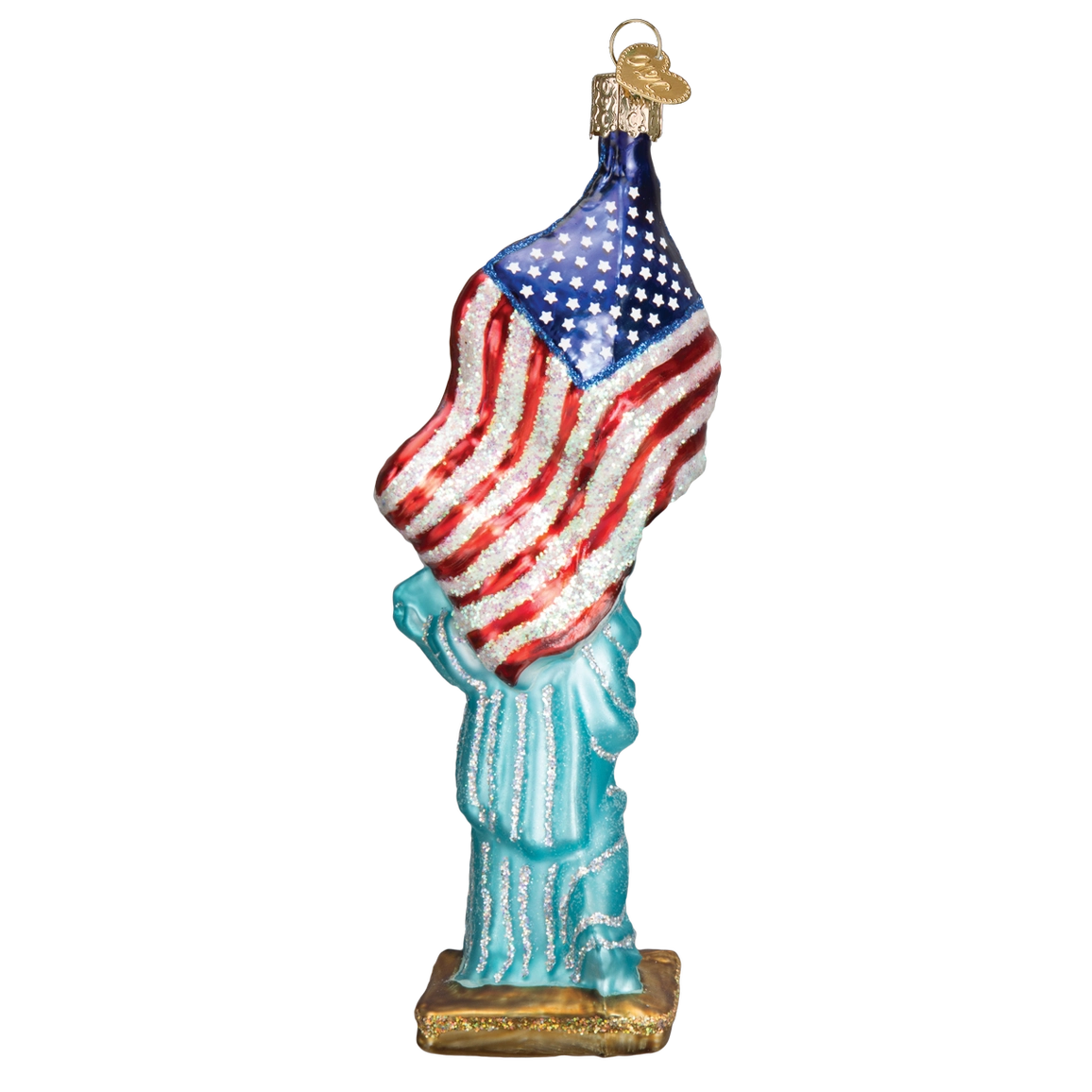 Statue of Liberty Blown Glass Ornament